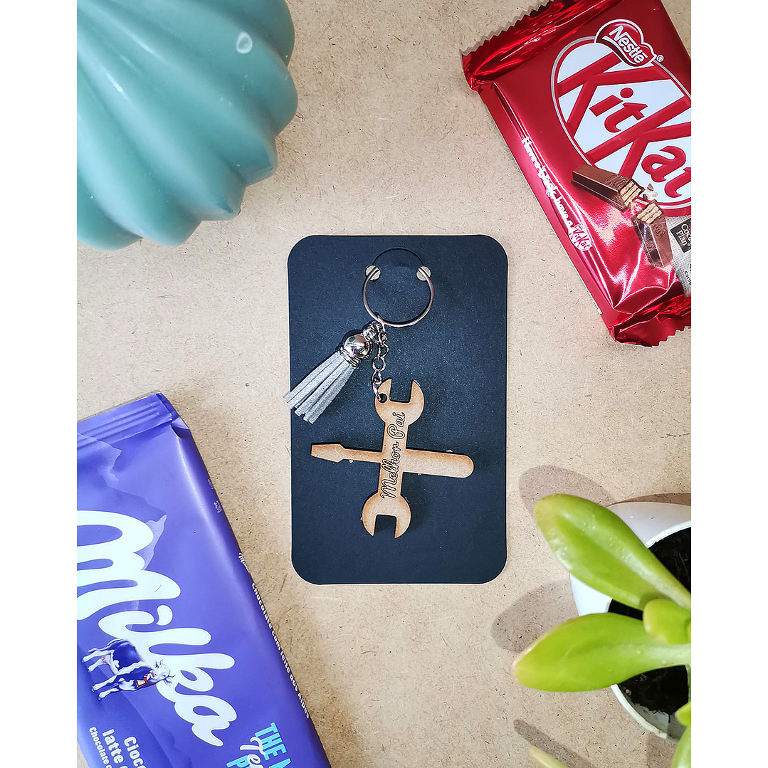 Porta-chaves - Melhor Pai 1