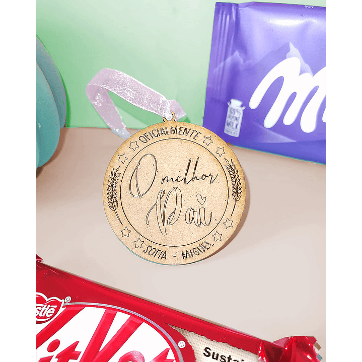 Medalha - O melhor Pai 1