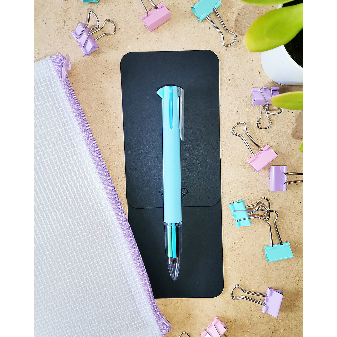 Caneta com 5 cores 2