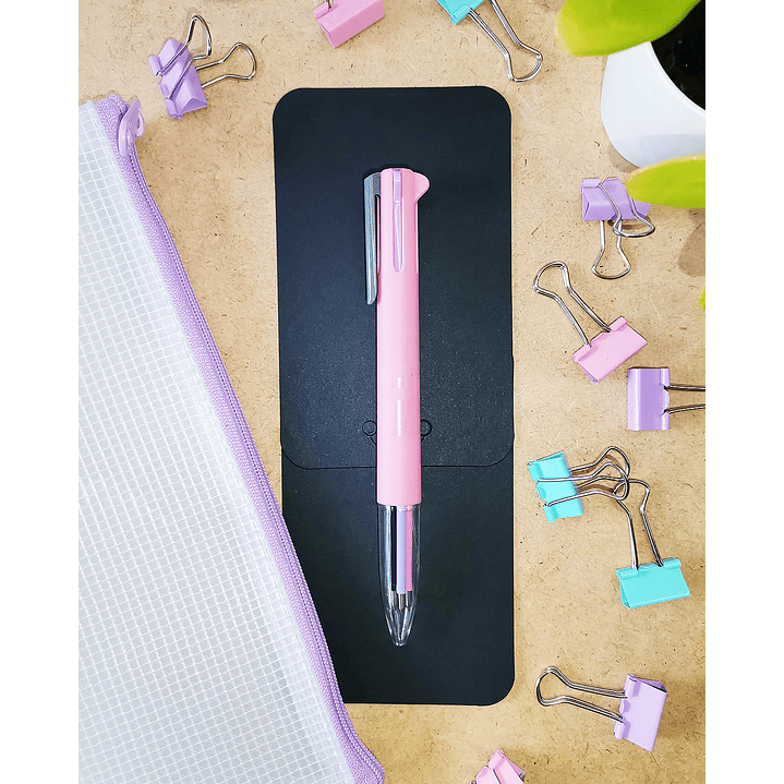 Caneta com 5 cores 5