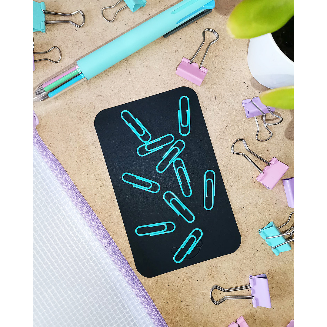 Clips em cor Pastel 2