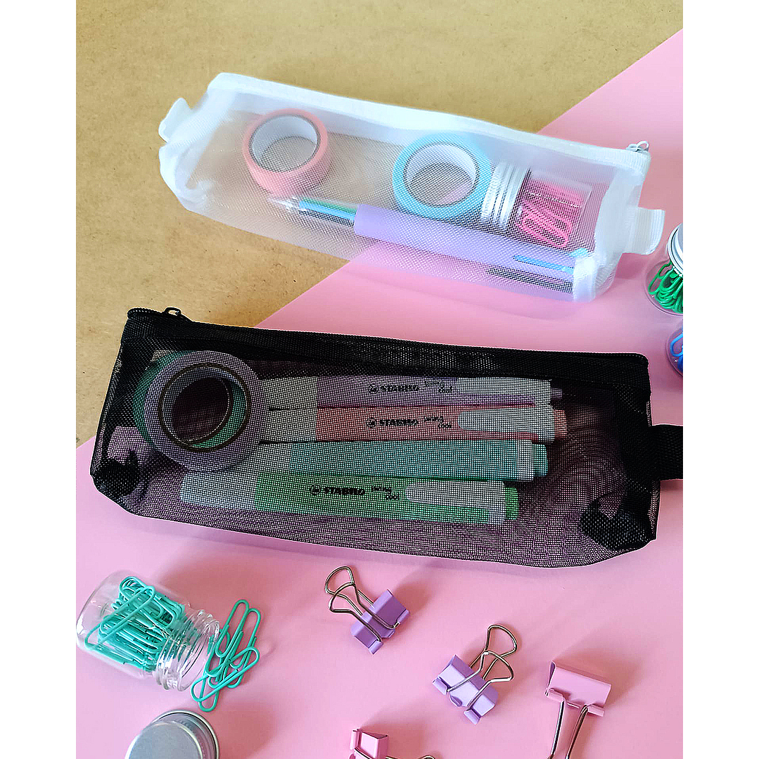 Porta-lápis Transparente 2