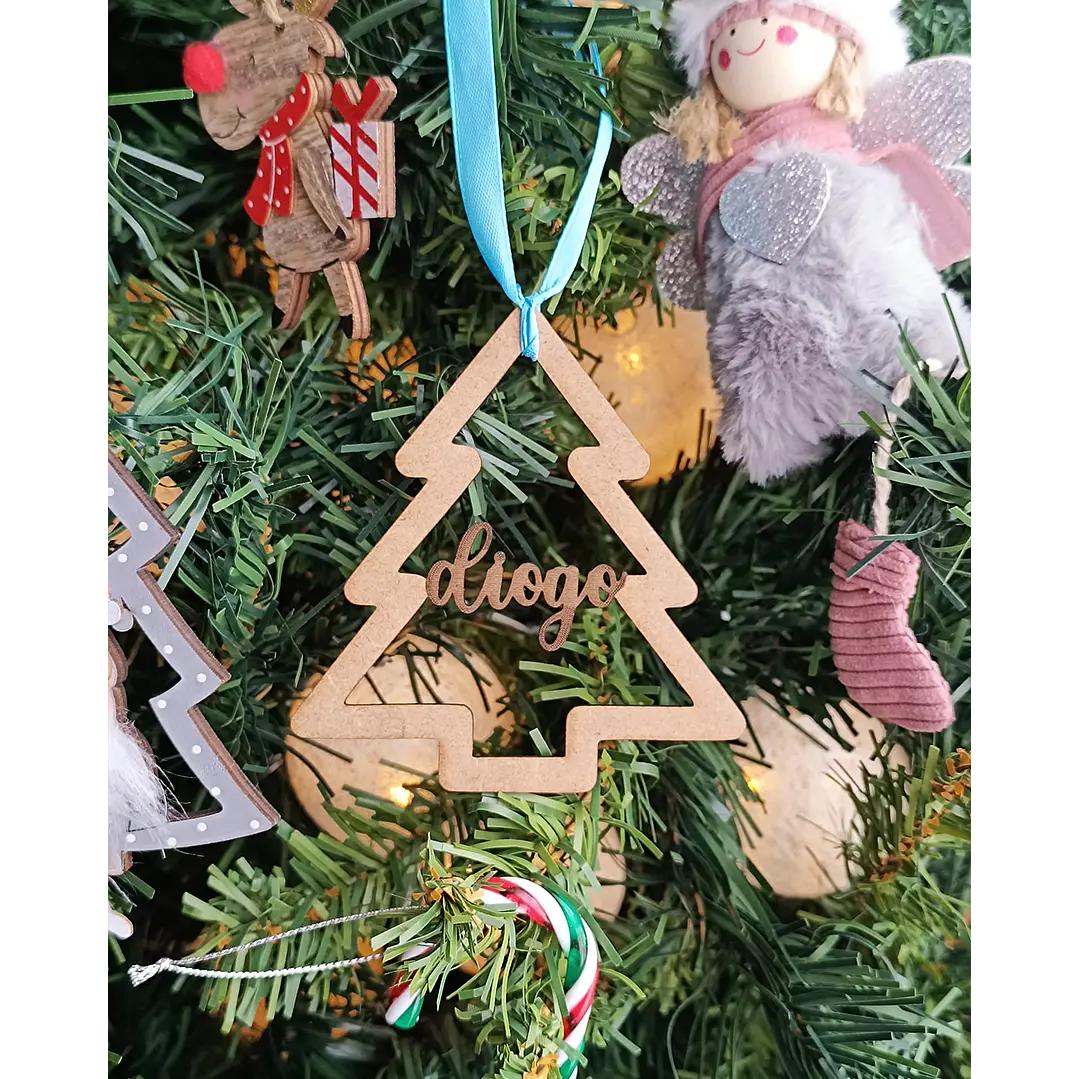 🎄 Enfeite Pinheiro (10 cm) 2