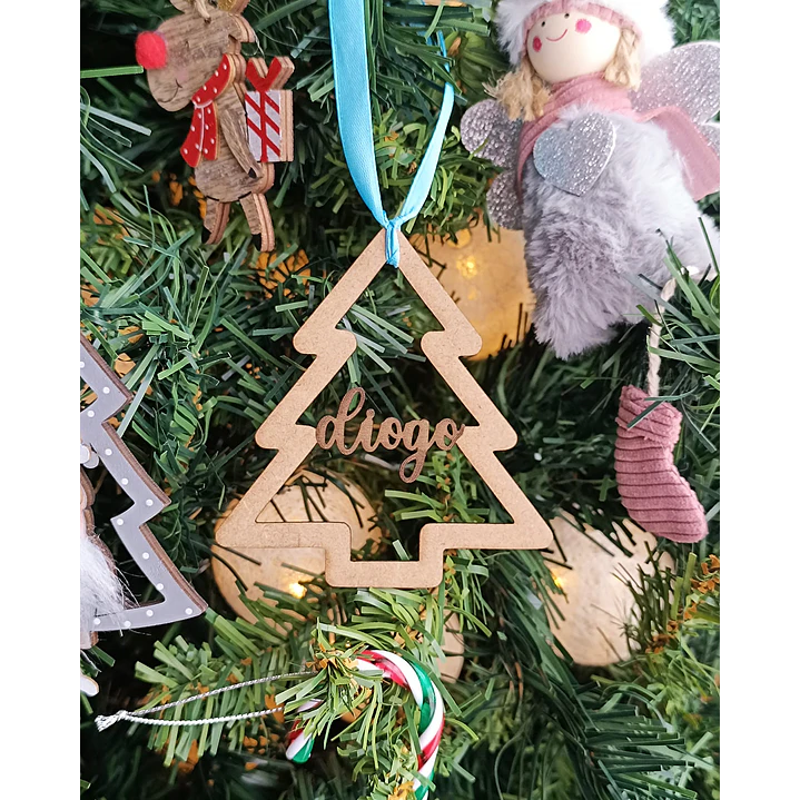🎄 Enfeite Pinheiro (10 cm) 2