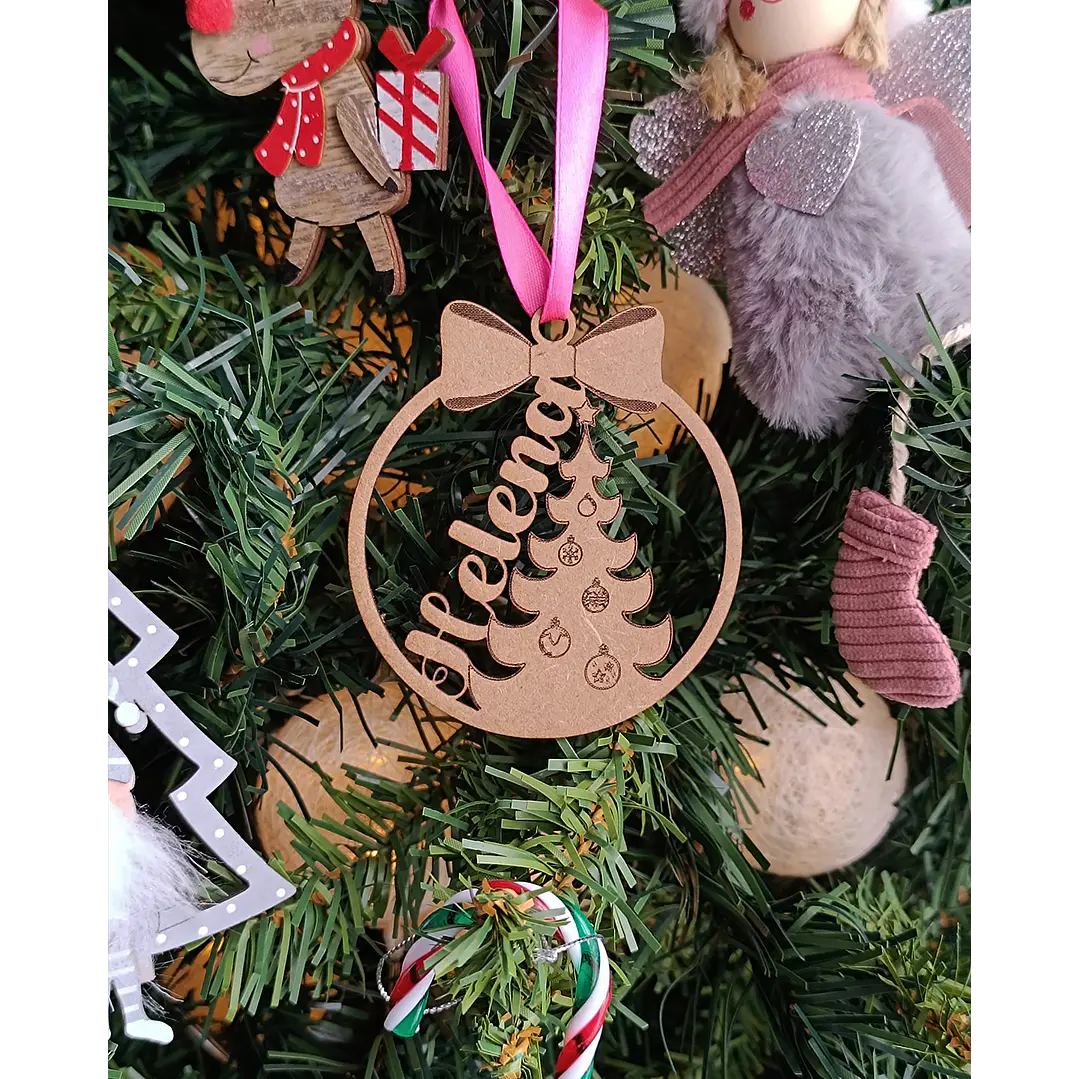 🎄 Enfeite Pinheiro (8 cm) 2