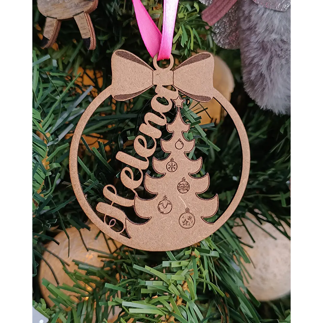 🎄 Enfeite Pinheiro (8 cm) 1