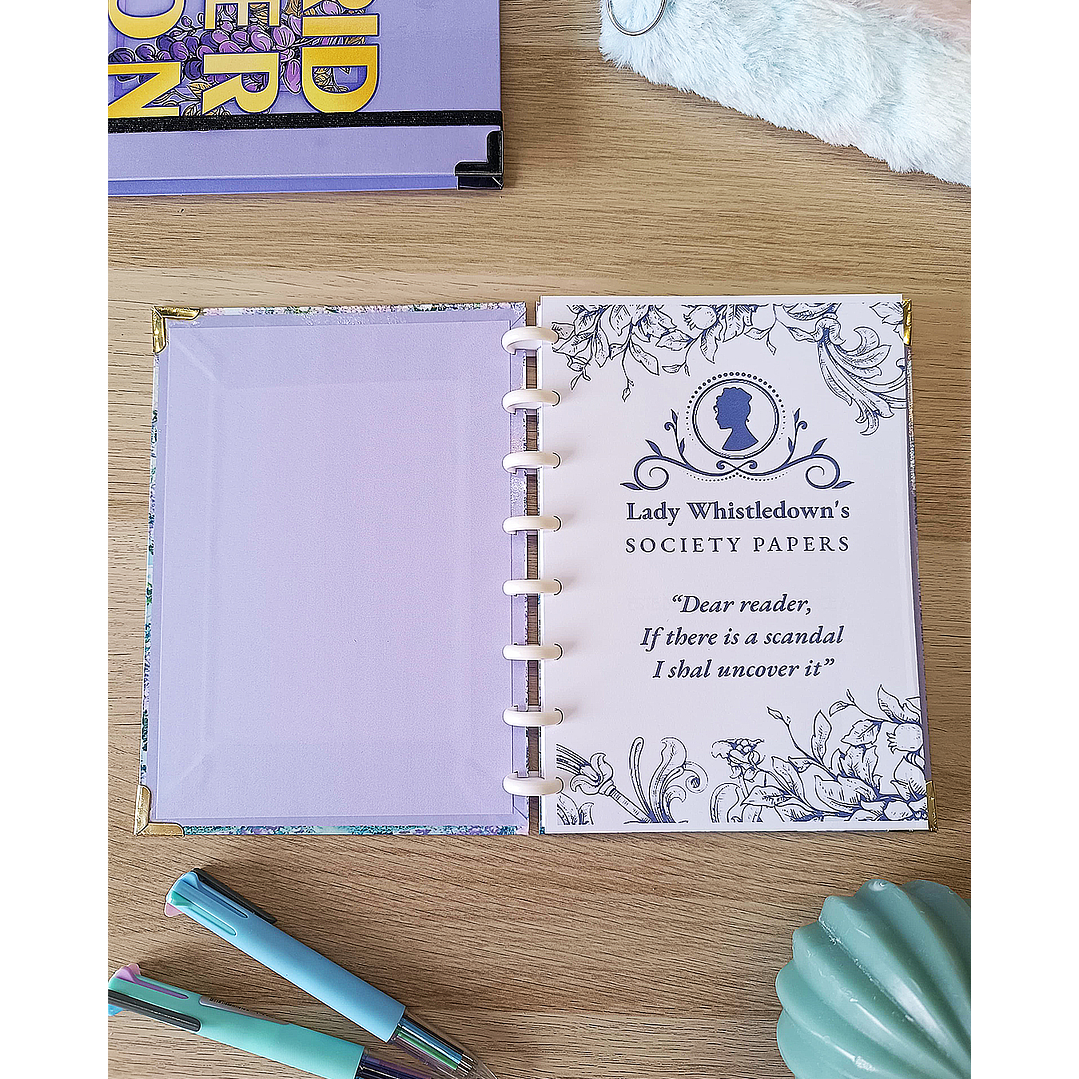 Book Journal Bridgerton - Silver 2