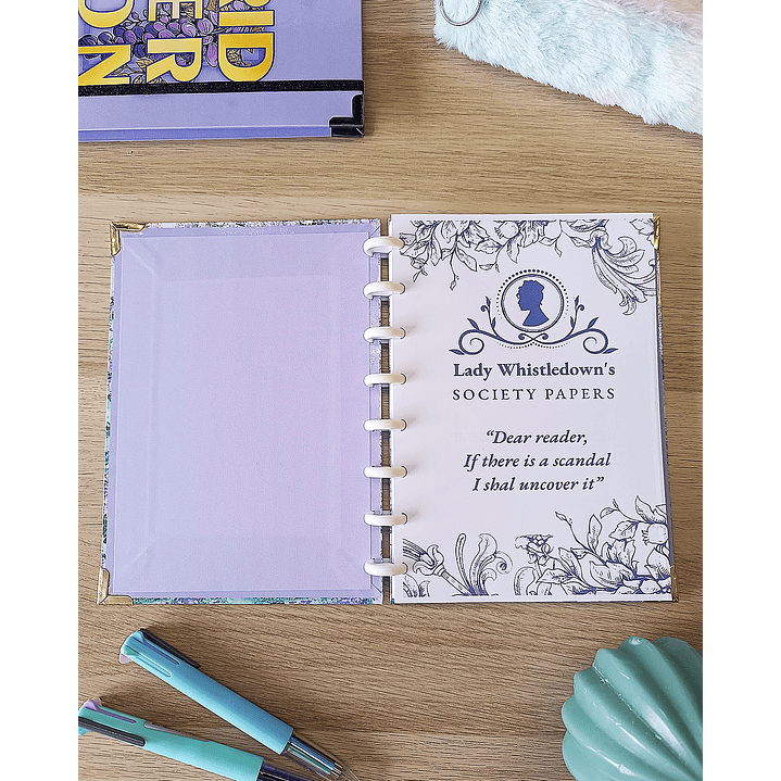 Book Journal Bridgerton - Silver 2