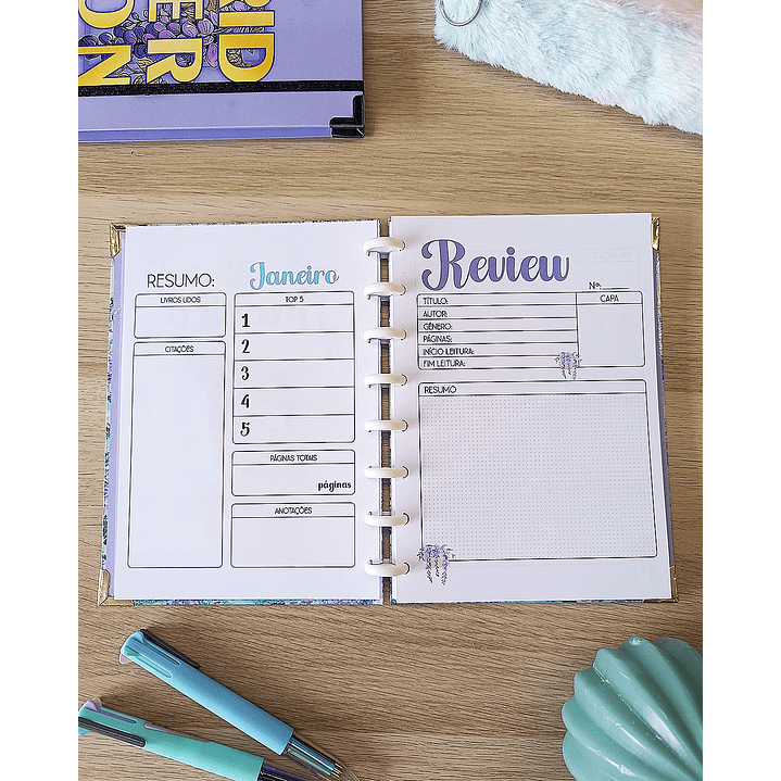 Book Journal Bridgerton - Silver 8