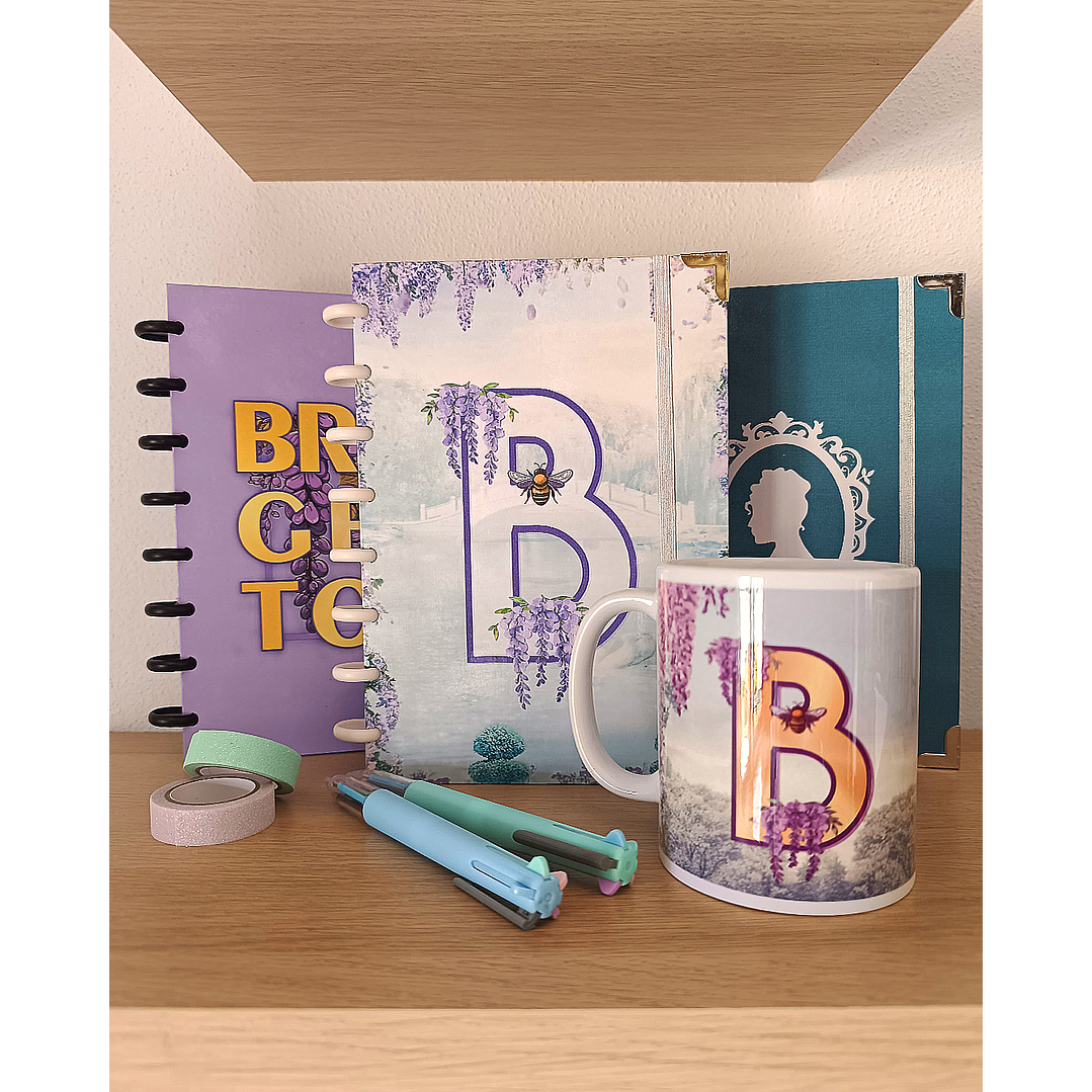 Pack Bridgerton - Caderno + Caneca 1