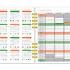 Agenda Semanal Horizontal