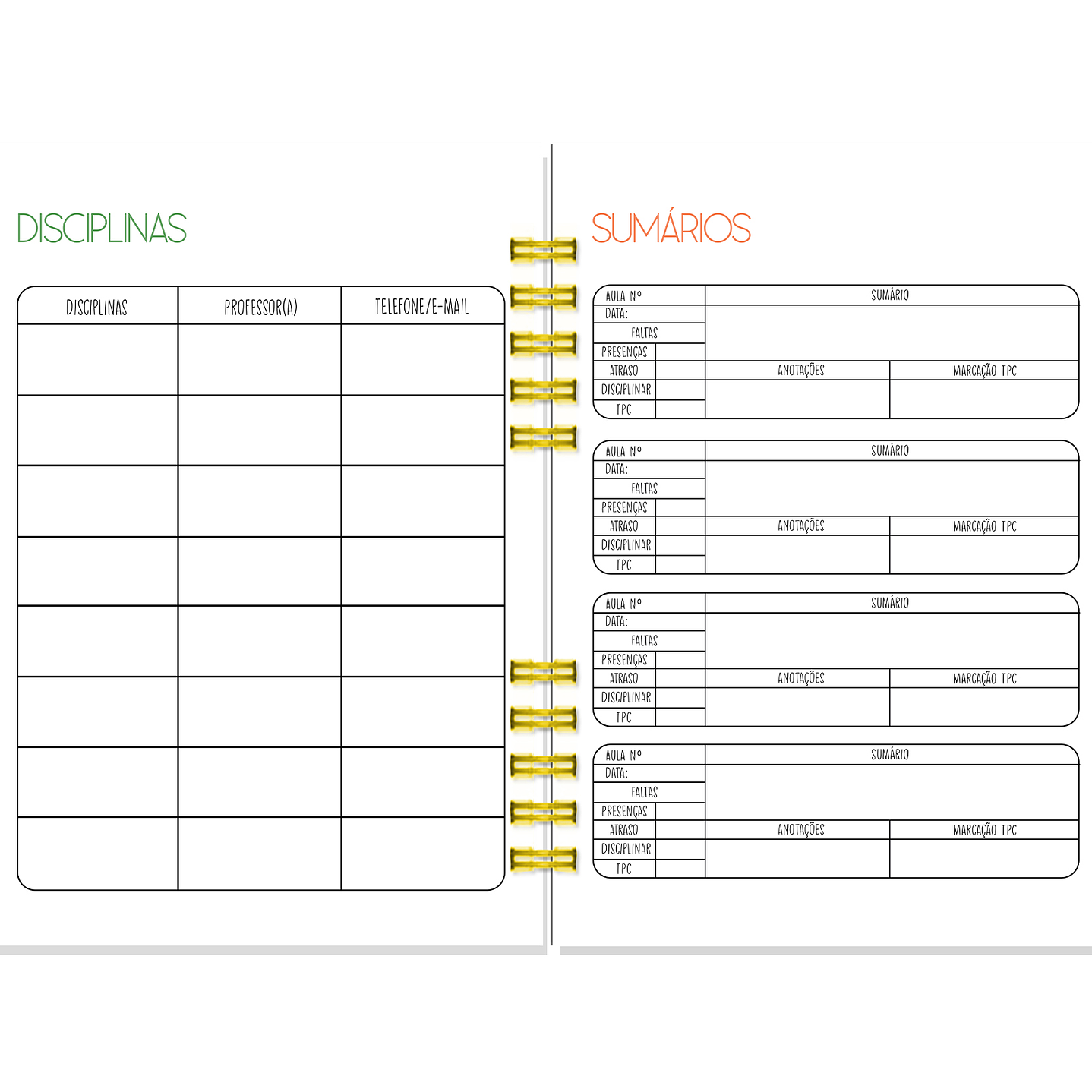 Agenda de Professora 15