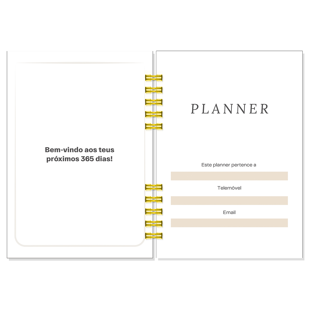 Planner Não Datado - Psicóloga Mara Silva 4