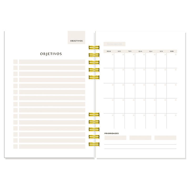 Planner Não Datado - Psicóloga Mara Silva 5
