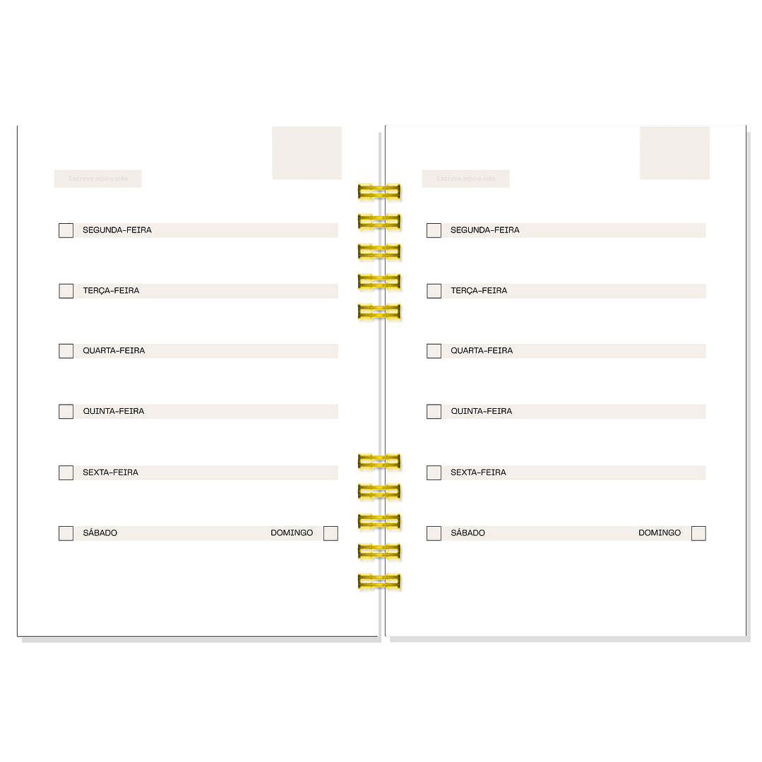 Planner Não Datado - Psicóloga Mara Silva 8