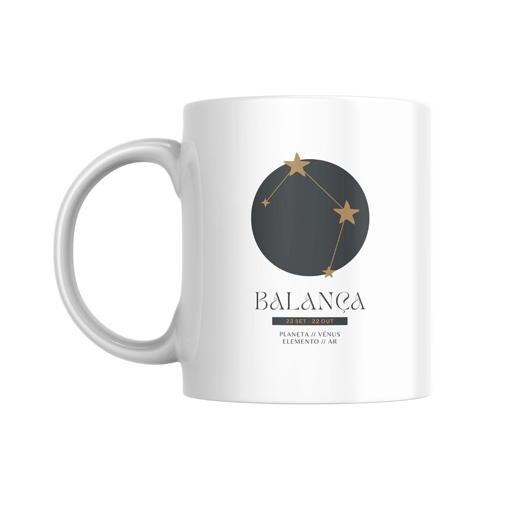 Caneca Signo - Balança ♎ 1