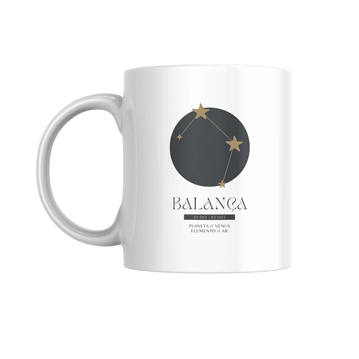 Caneca Signo - Balança ♎ 1