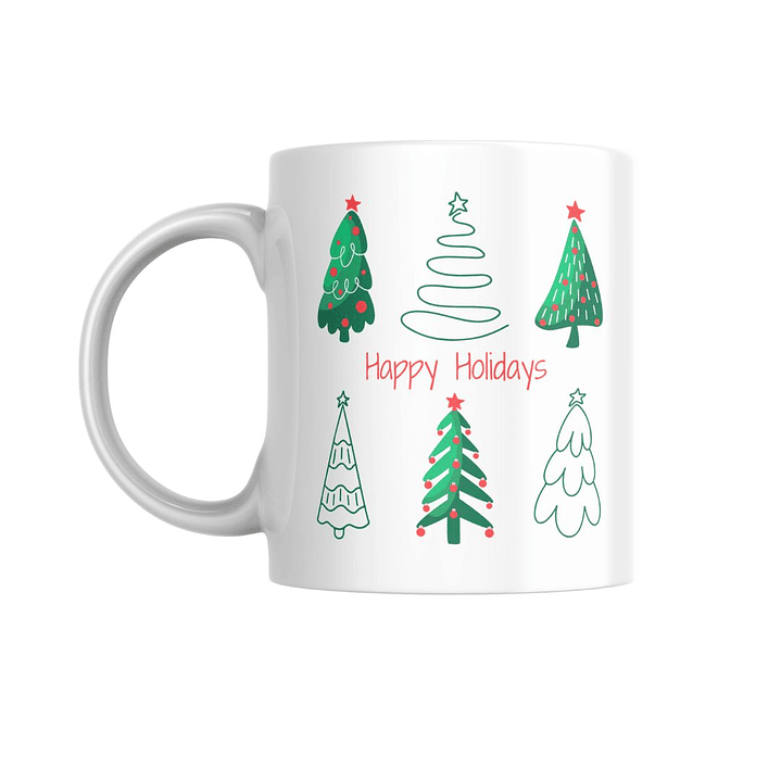 Caneca - Happy Holidays 1