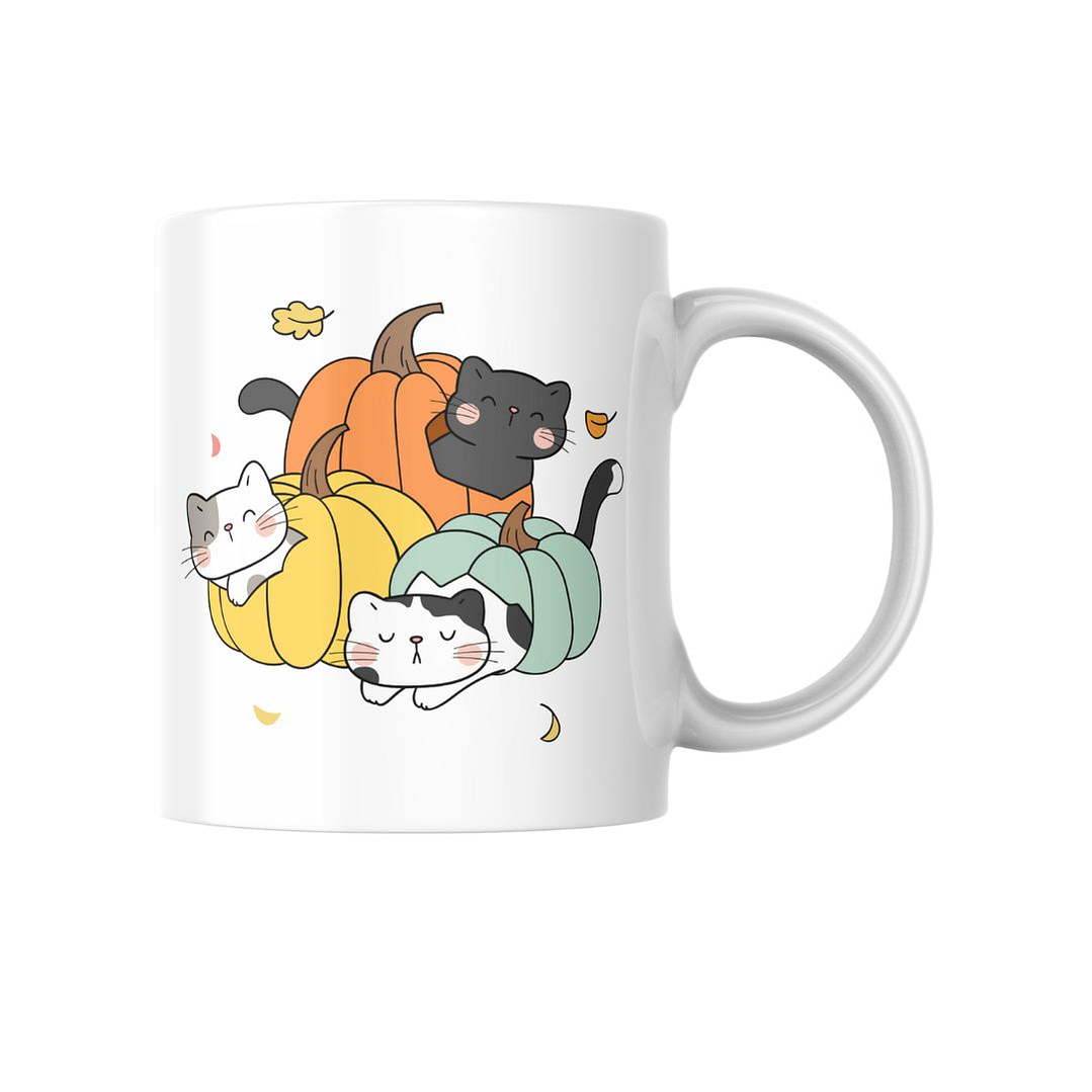 Caneca - Pumpkin Cats 2