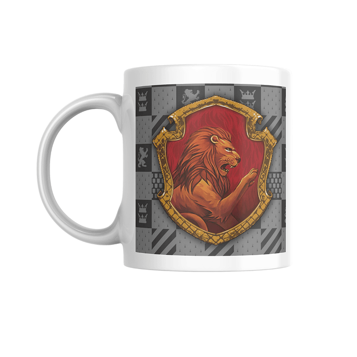 Caneca Gryffindor - A Magia da Coragem 1