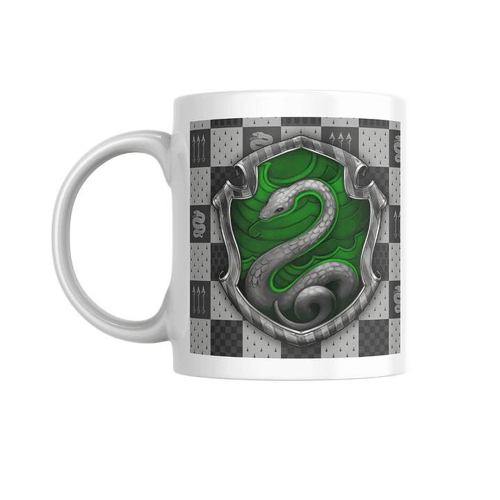 Caneca Slytherin - A Arte da Estratégia 1
