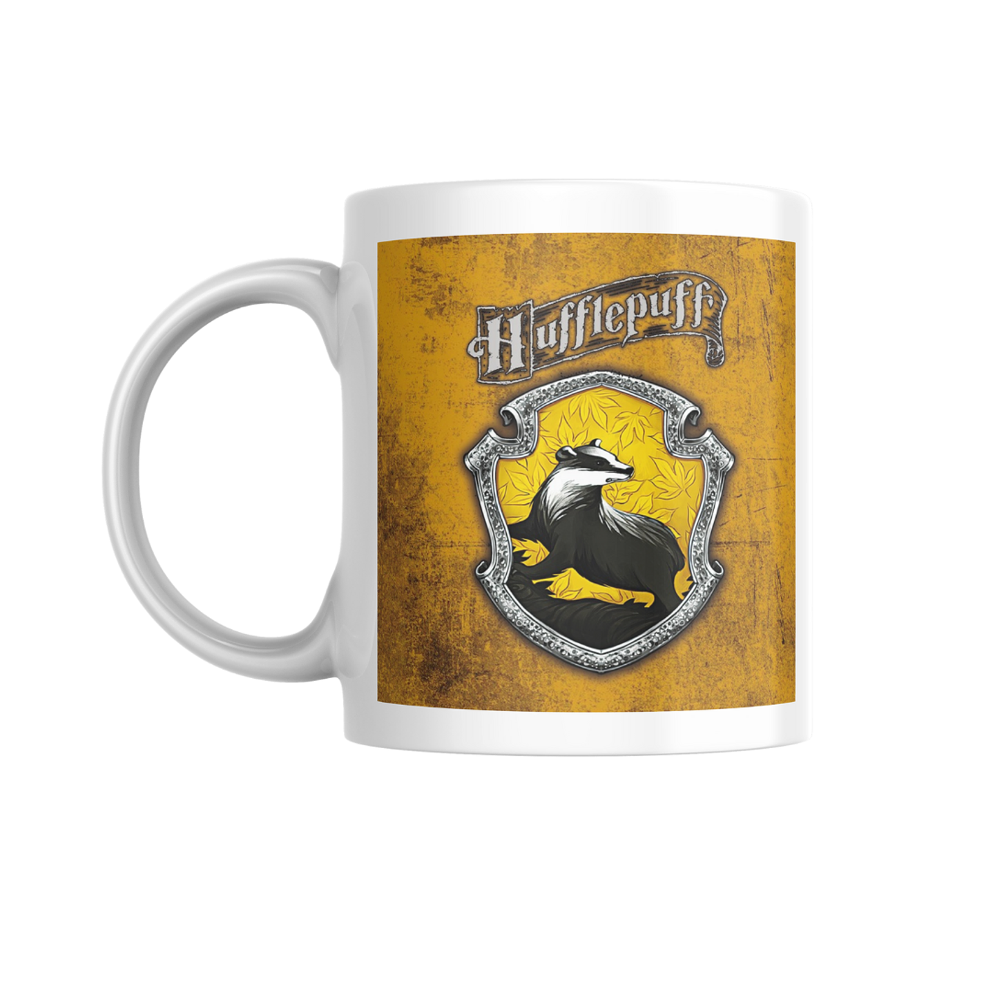 Caneca Hufflepuff - Lealdade e Trabalho em Equipa