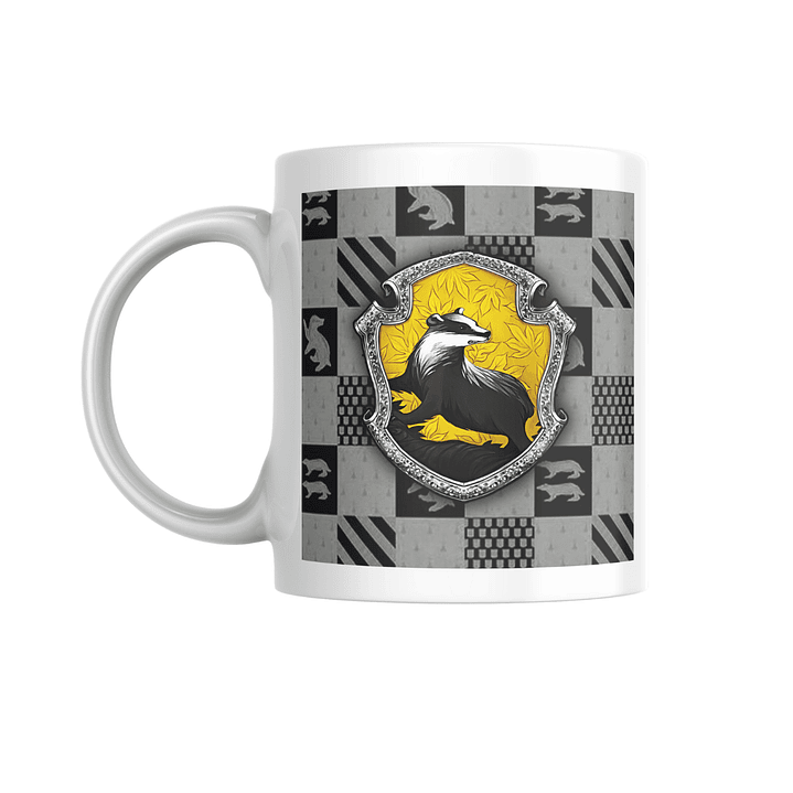 Caneca Hufflepuff - A Magia da Dedicação 1