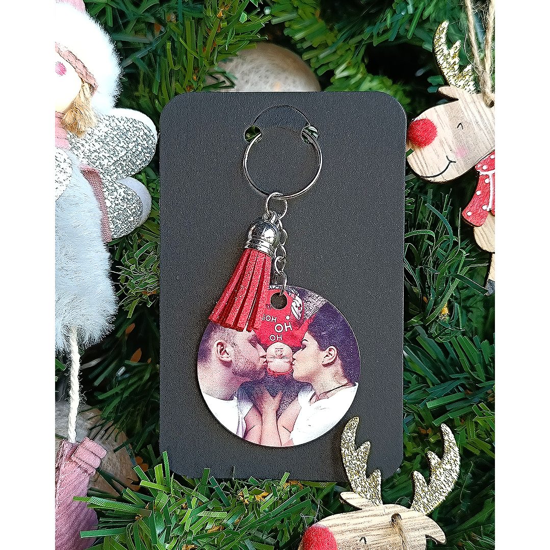 🔴 Porta-Chaves Redondo Fotografia 2