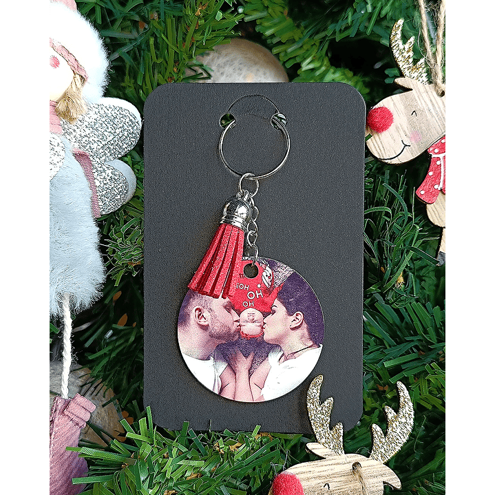 🔴 Porta-Chaves Redondo Fotografia 2