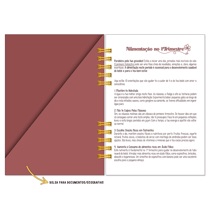 Diário dos 4 Trimestres - Cátia Fernandes Aromaterapia 6