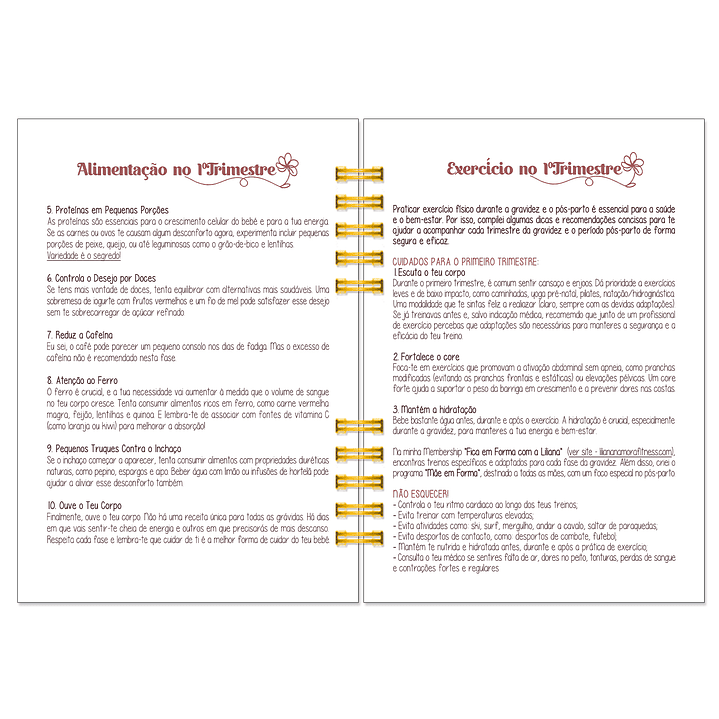 Diário dos 4 Trimestres - Cátia Fernandes Aromaterapia 7