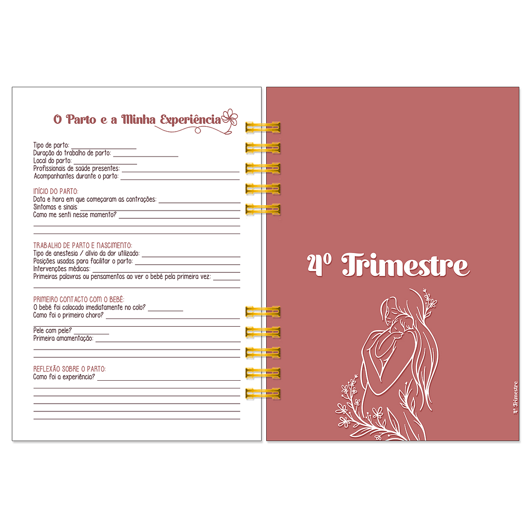 Diário dos 4 Trimestres - Cátia Fernandes Aromaterapia 15