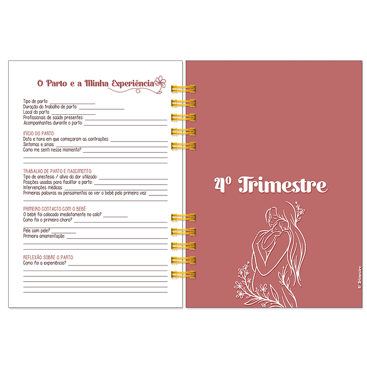 Diário dos 4 Trimestres - Cátia Fernandes Aromaterapia 15