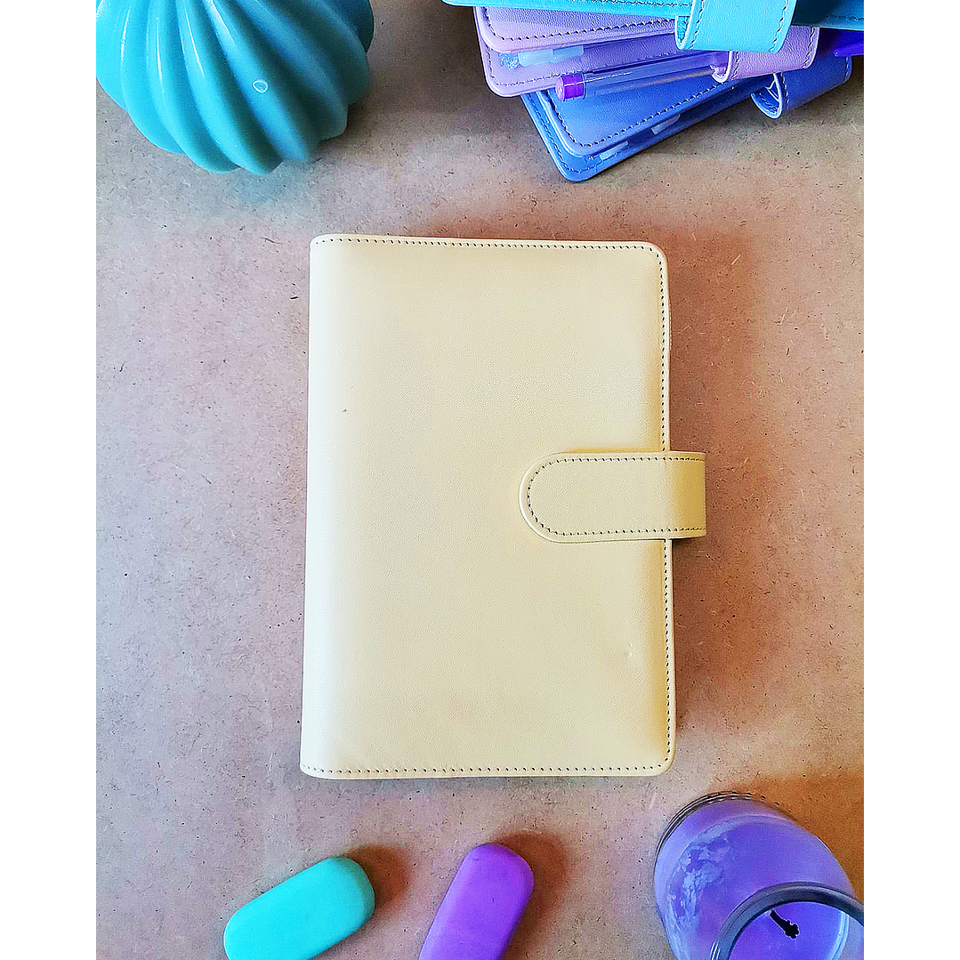 Budget Binder Amarelo 💰 Pasta de Poupanças 1