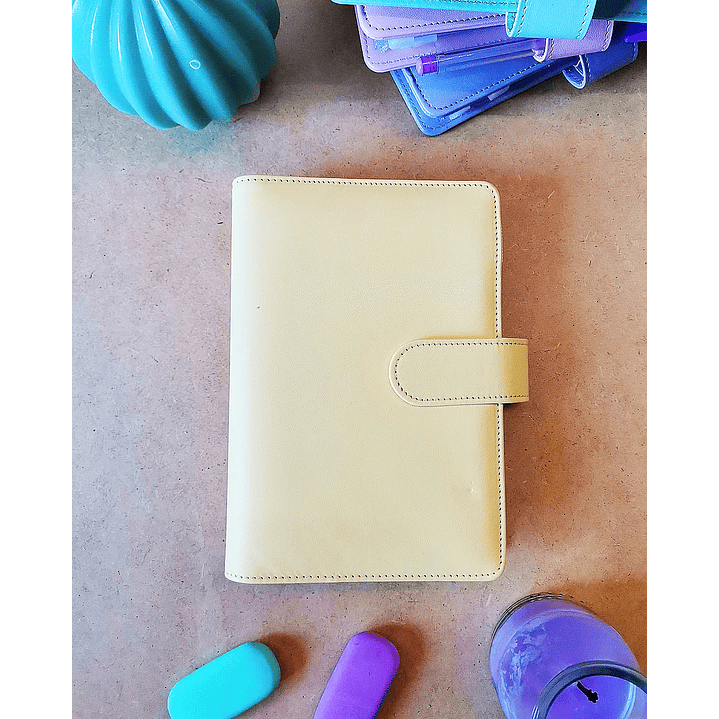 Budget Binder Amarelo 💰 Pasta de Poupanças 1