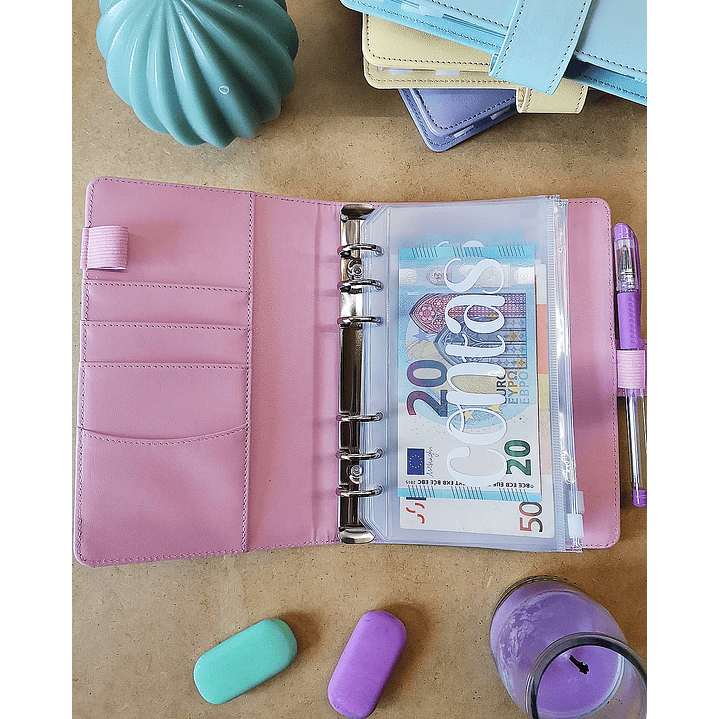 Budget Binder Azul 💰 Pasta de Poupanças 2