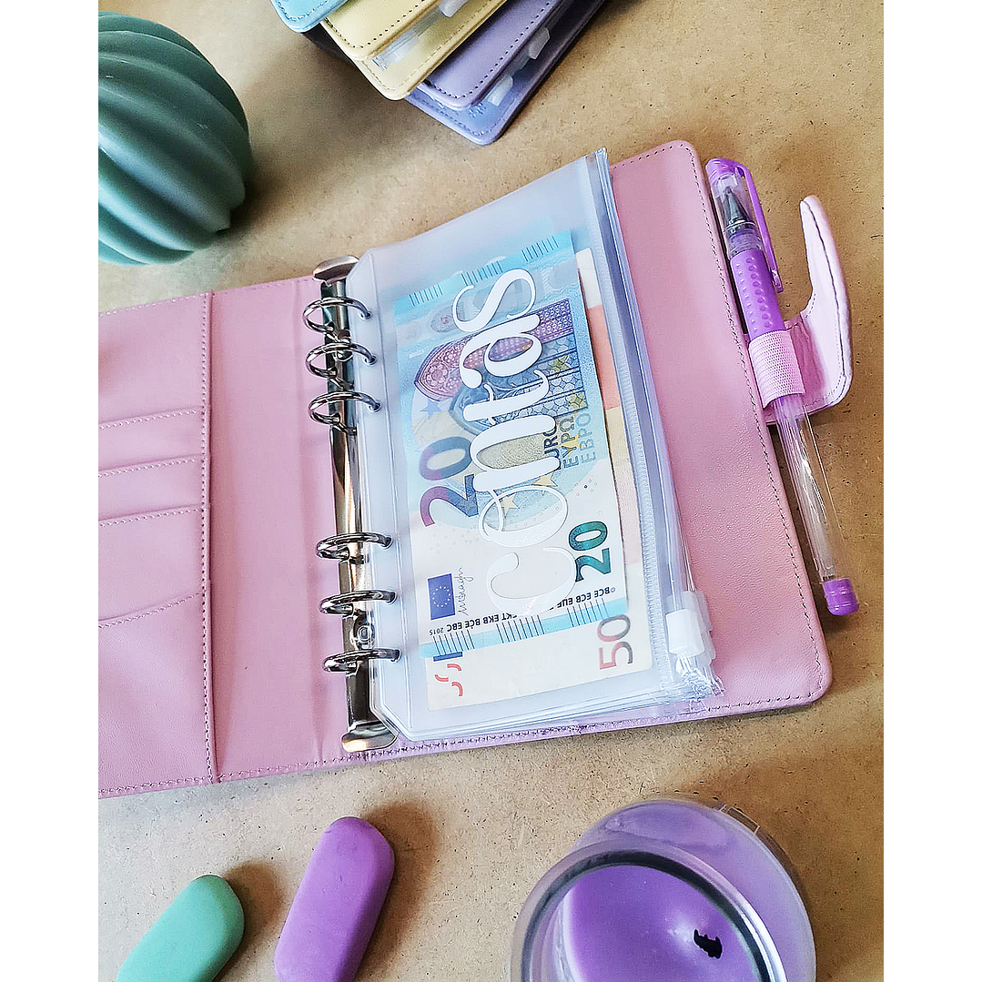 Budget Binder Azul 💰 Pasta de Poupanças 3