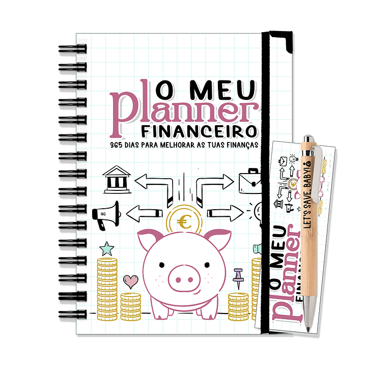Planner de Poupanças 💰O teu aliado na organização e poupança! 1