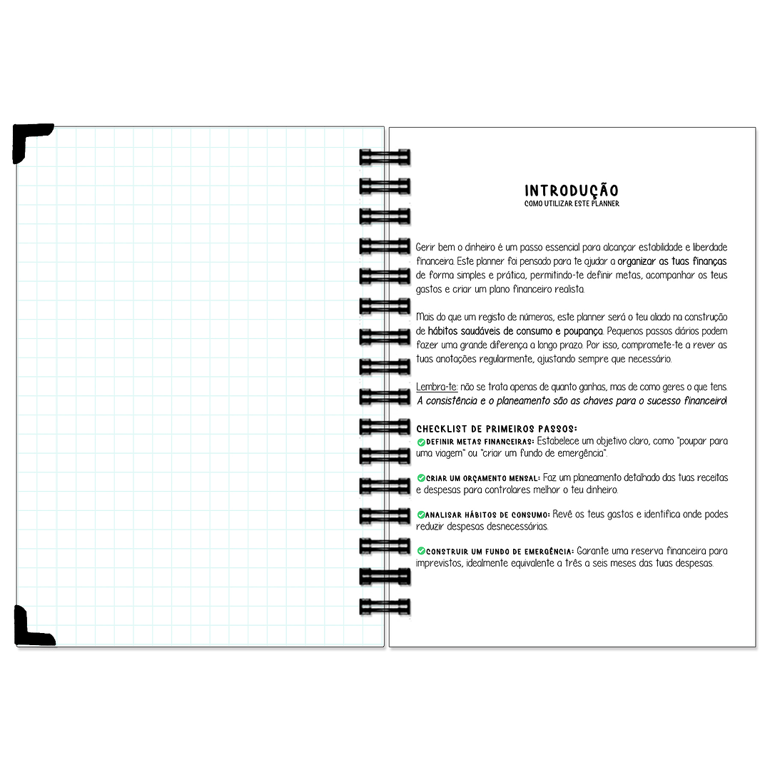 Planner de Poupanças 💰O teu aliado na organização e poupança! 3