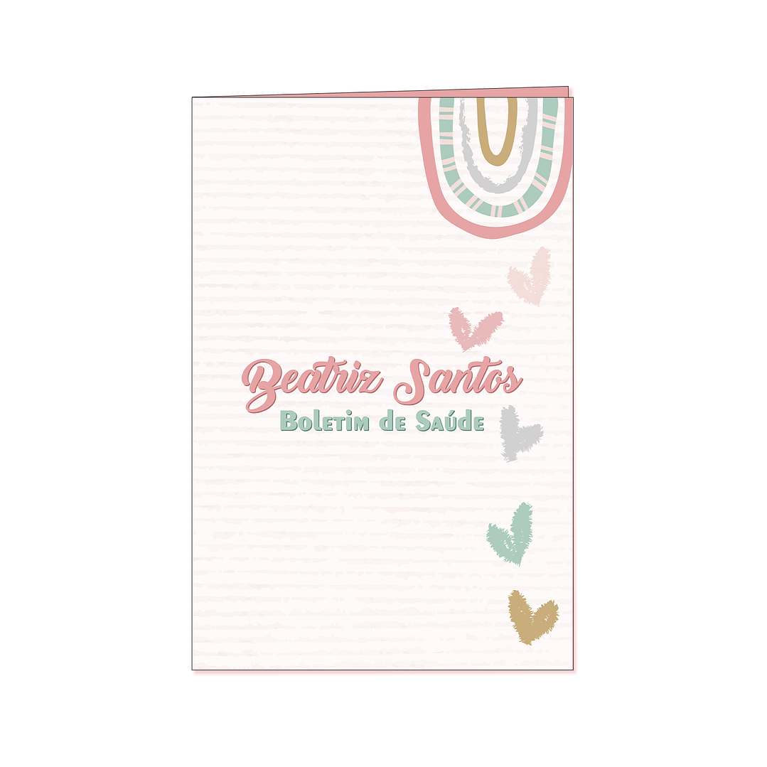 Capa de Proteção Boletim ☁️ Céu Colorido 1