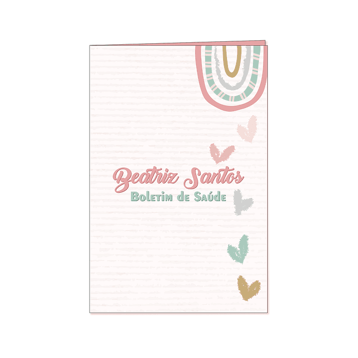 Capa de Proteção Boletim ☁️ Céu Colorido 1