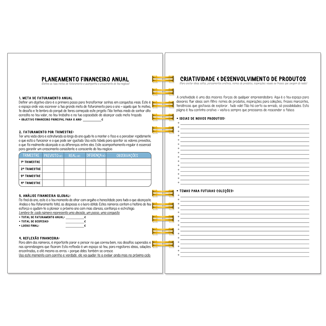 Caderno de Encomendas – Edição Colorida | Organização com Alma Criativa 7