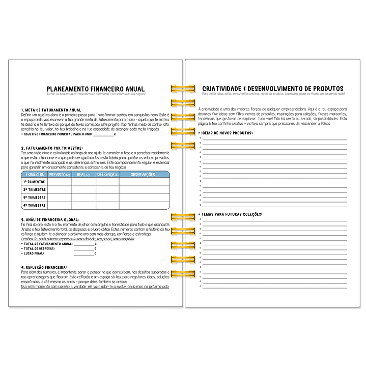 Caderno de Encomendas – Edição Colorida | Organização com Alma Criativa 7