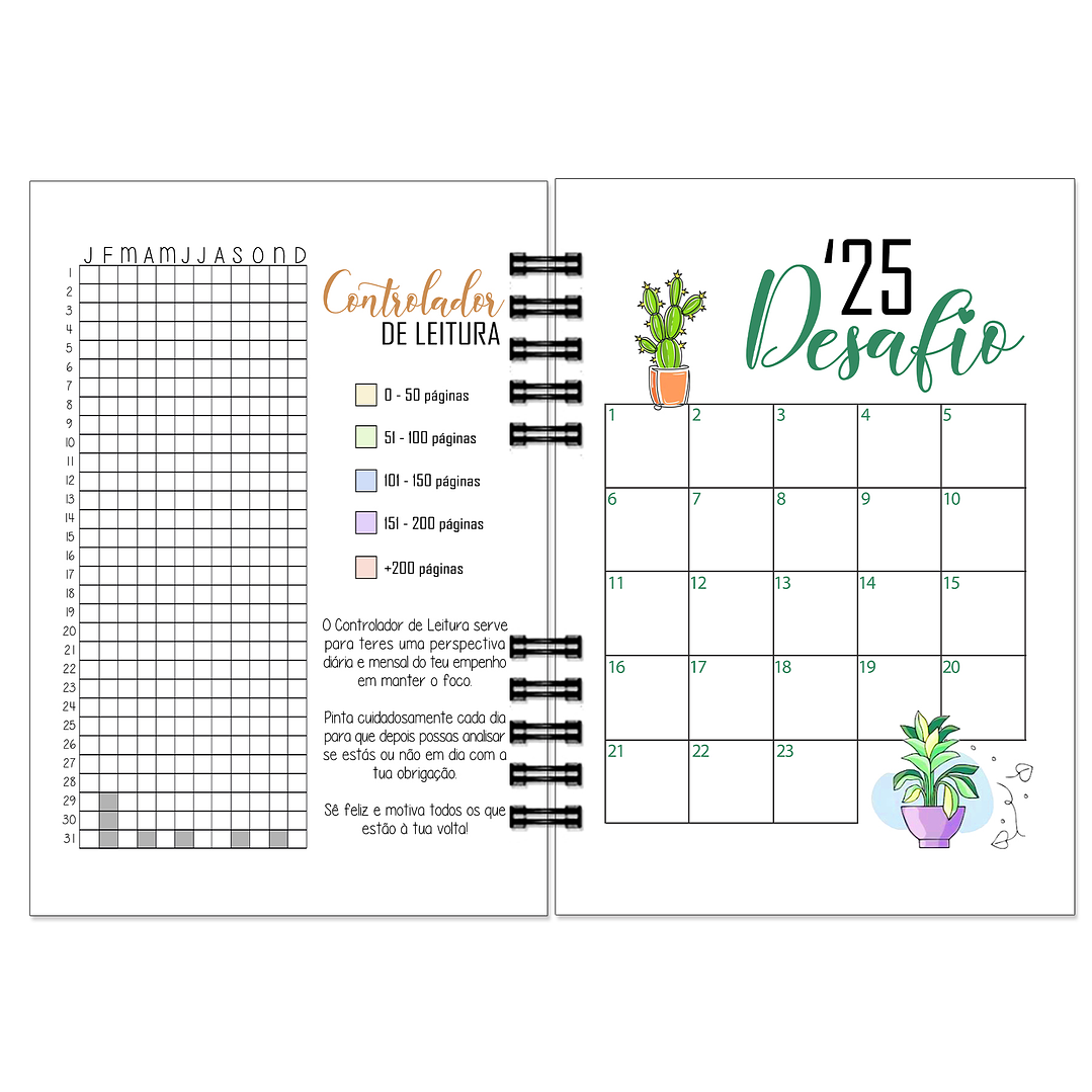 Caderno de Leitura - Edição Especial 📖 Book Journal 6