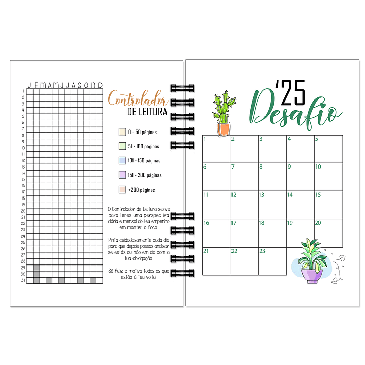 Caderno de Leitura - Edição Especial 📖 Book Journal 6