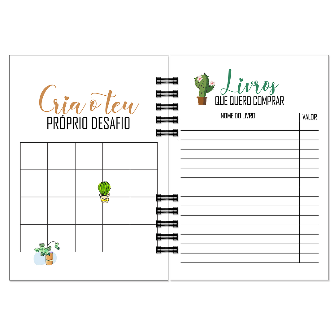 Caderno de Leitura - Edição Especial 📖 Book Journal 7