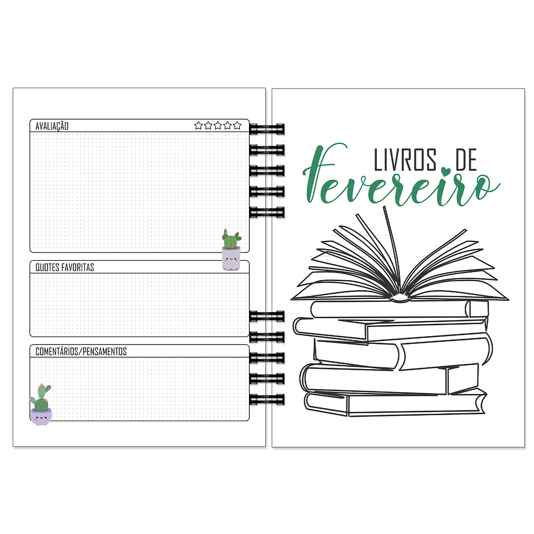 Caderno de Leitura - Edição Especial 📖 Book Journal 11