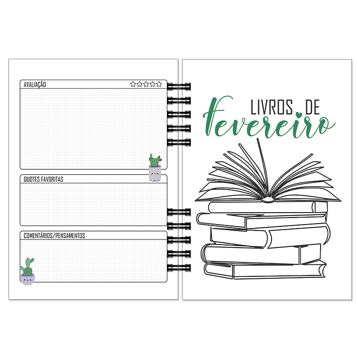 Caderno de Leitura - Edição Especial 📖 Book Journal 11
