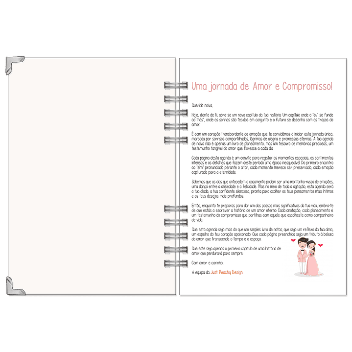 Agenda de Noiva 👰Capa com Fotografia 3