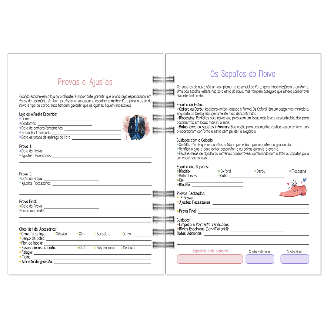 Agenda de Noiva 👰Capa com Fotografia 10